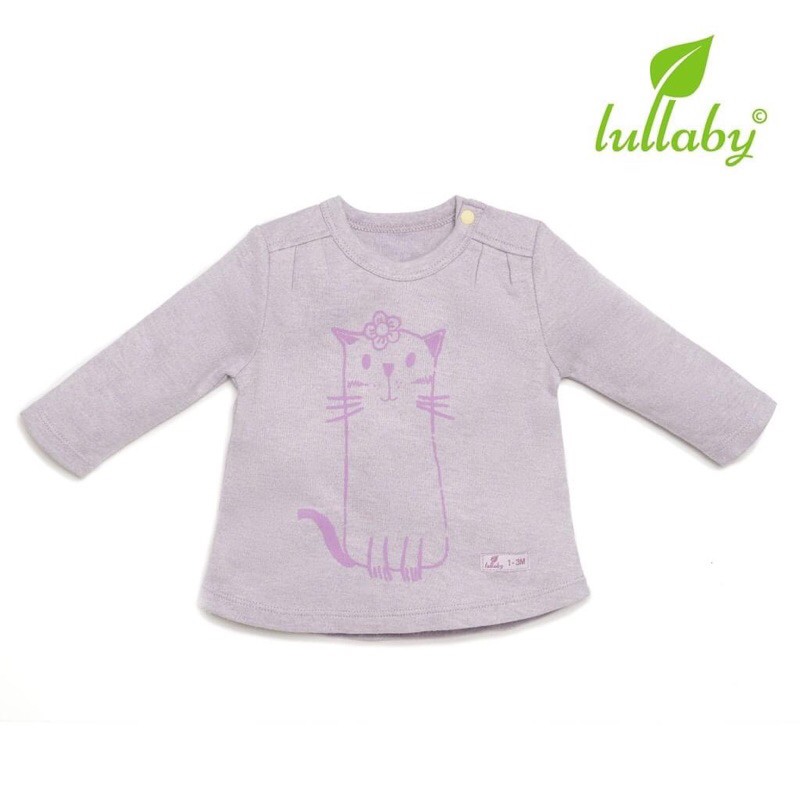 [Lullaby Sale] Áo Lullaby cotton nỉ dài tay cho bé trai/ bé gái sale sốc