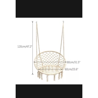 võng ngồi  macrame, võng treo thư giãn macrame