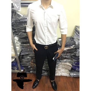 Sơ mi hàn quốc màu trắng
