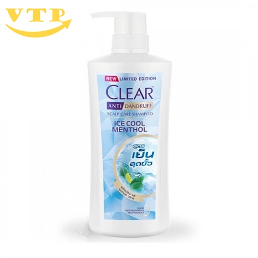 Combo 2 Chai Dầu Gội Clear Bạc Hà 480ml Clear Men 450ml