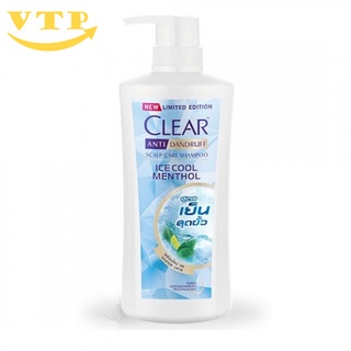 Dầu gội clear bạc hà 400ml thái lan