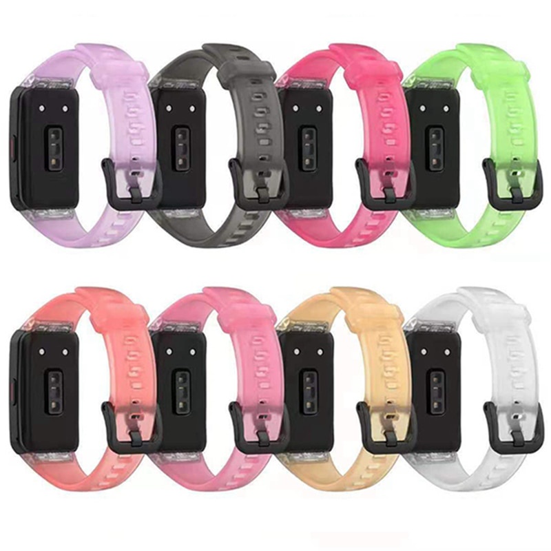 Dây đeo silicone thay thế ALANGDUO cho đồng hồ thông minh Huawei Band 6 Honor Band 6