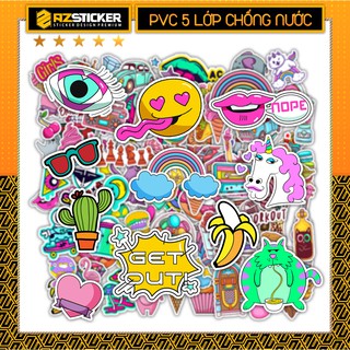 Sticker Dán Vali , Sticker Dán Nón Bảo Hiểm, Sticker Dán xe Máy, Sticker Chất Liệu PVC Chống Thấm Nước | Chủ Đề Cute