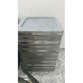 Đá nướng vuông lõm 25*25