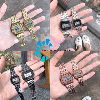 Đồng hồ nam, nữ Gozid A159 WR unisex dây thép kiểu dáng thể thao cho tuổi teen-Gozid.watches