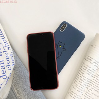 Ốp lưng mặt nhám hình gấu cho điện thoại Samsung note3 note4 note5 note8 note9
