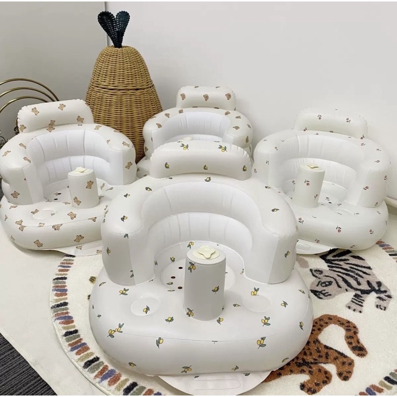 Ghế hơi tập ngồi cho bé cao cấp phong cách Hàn Quốc phù hợp cho bé từ 4 tháng tuổi trở lên