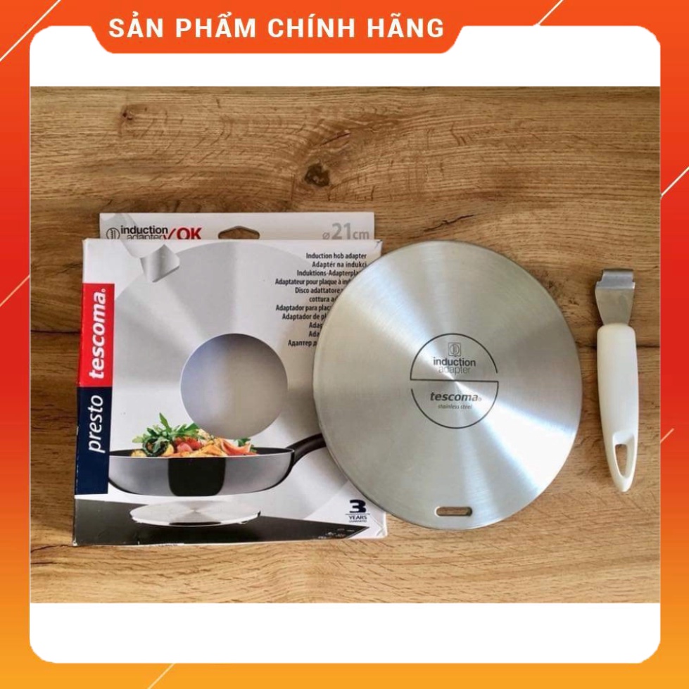 Đĩa chuyển nhiệt bếp từ TESCOMA dùng cho nồi đồng, thủy tinh, inox - Nhập Đức Chính Hãng