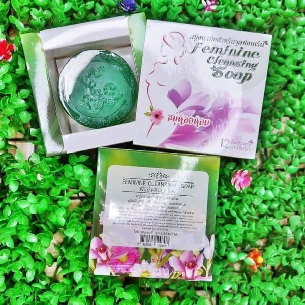 Chính hãng Thái - Xà Phòng vệ sinh vùng kín giảm thâm Làm Hồng Khử Mùi / Xà phòng tắm - Soap Feminine - LQC18