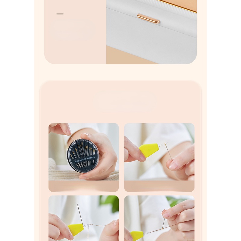 Hộp Dụng Cụ May Vá Đa Năng Tiện Dụng Thiết Kế Sang Trọng