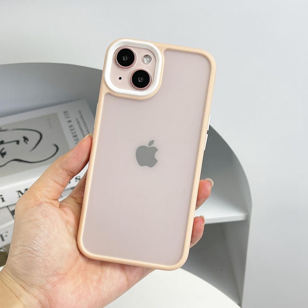 Ốp lưng iphone cạnh vuông Viền Màu Basic 6s/6plus/6splus/7plus/8plus/x/xs/xs max/11/11promax/12pro/12promax | BigBuy360 - bigbuy360.vn