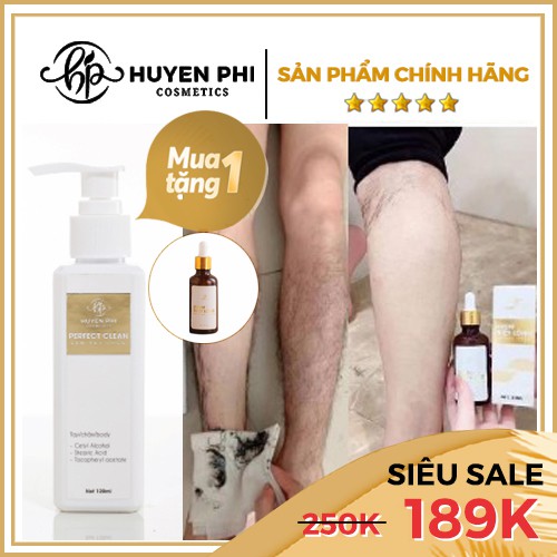 Kem Tẩy Lông Huyền Phi Cosmetics Triệt Lông Tận Gốc, Triệt Mùi Hôi Nách, Triệt lông mu, lông nách, lông bikini