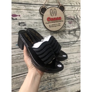 Dép cao dép ngang cho mẹ cho bà