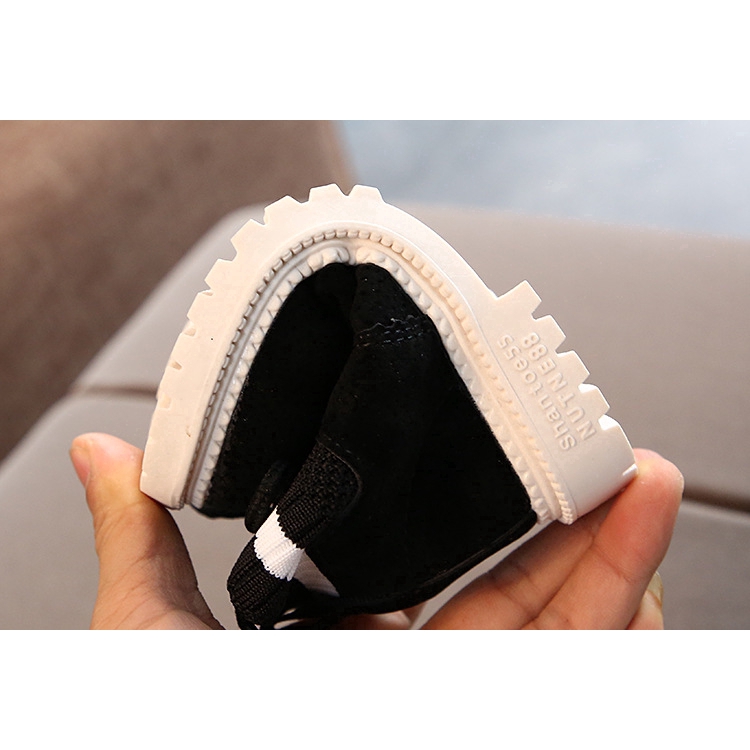 Giày bốt đế mềm phong cách vintage thời trang cỡ 21-30