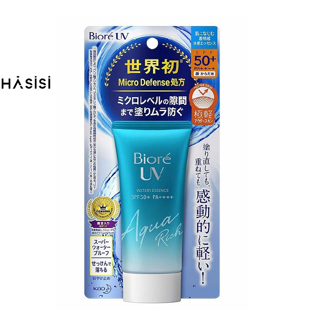 Kem Chống Nắng Nhật BIORE UV AQUA RICH WATERY ESSENCE SPF50+ PA++++ 50g