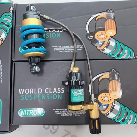 Phuộc nitron chính hãng việt nam 2 bình dầu cho exciter 150