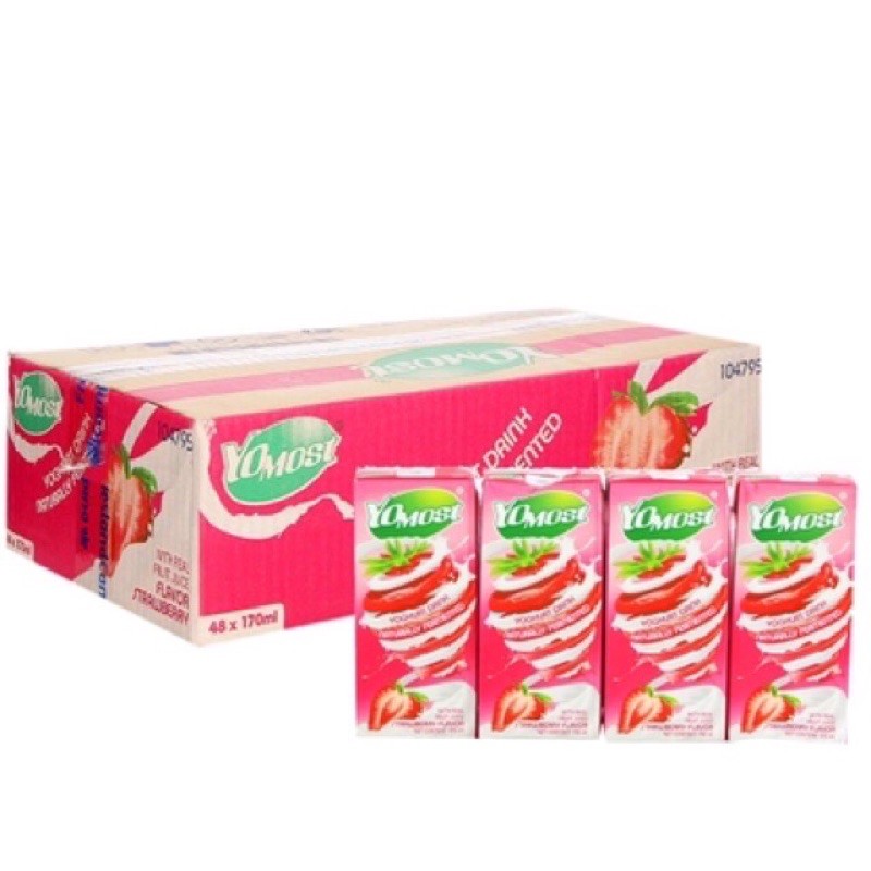 Lốc Hộp Sữa Chua Uống Yomost
