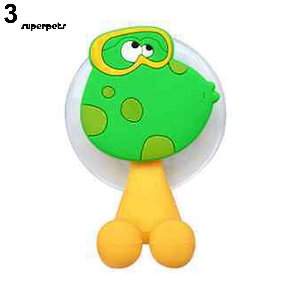 Giá treo bàn chải đánh răng gắn tường hình động vật dễ thương