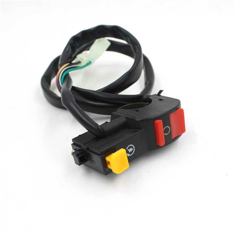 Công tắc mô tô xe máy 2 in 1 lắp ghi đông