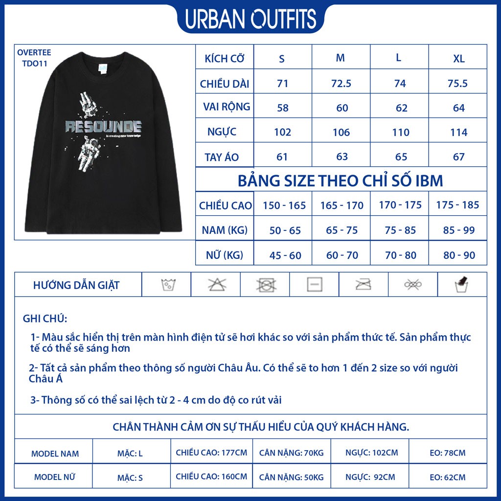 Áo Thun Tay Dài Nữ Nam Form Rộng URBAN OUTFITS In PLAY GAME TDO70 100 Cotton 4 Chiều