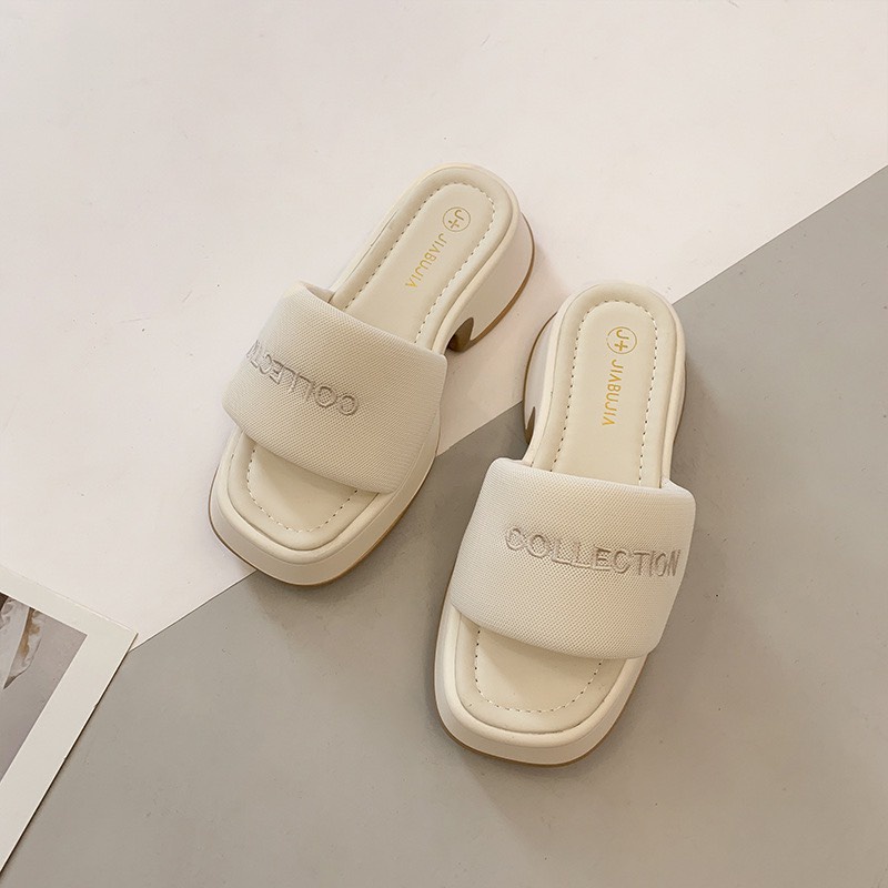 Dép Sandal nữ phiên bản giới hạn - Quai ngang Collection