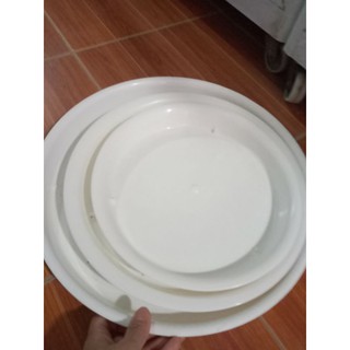 Đĩa nhựa lót đáy chậu trồng cây rộng 35cm