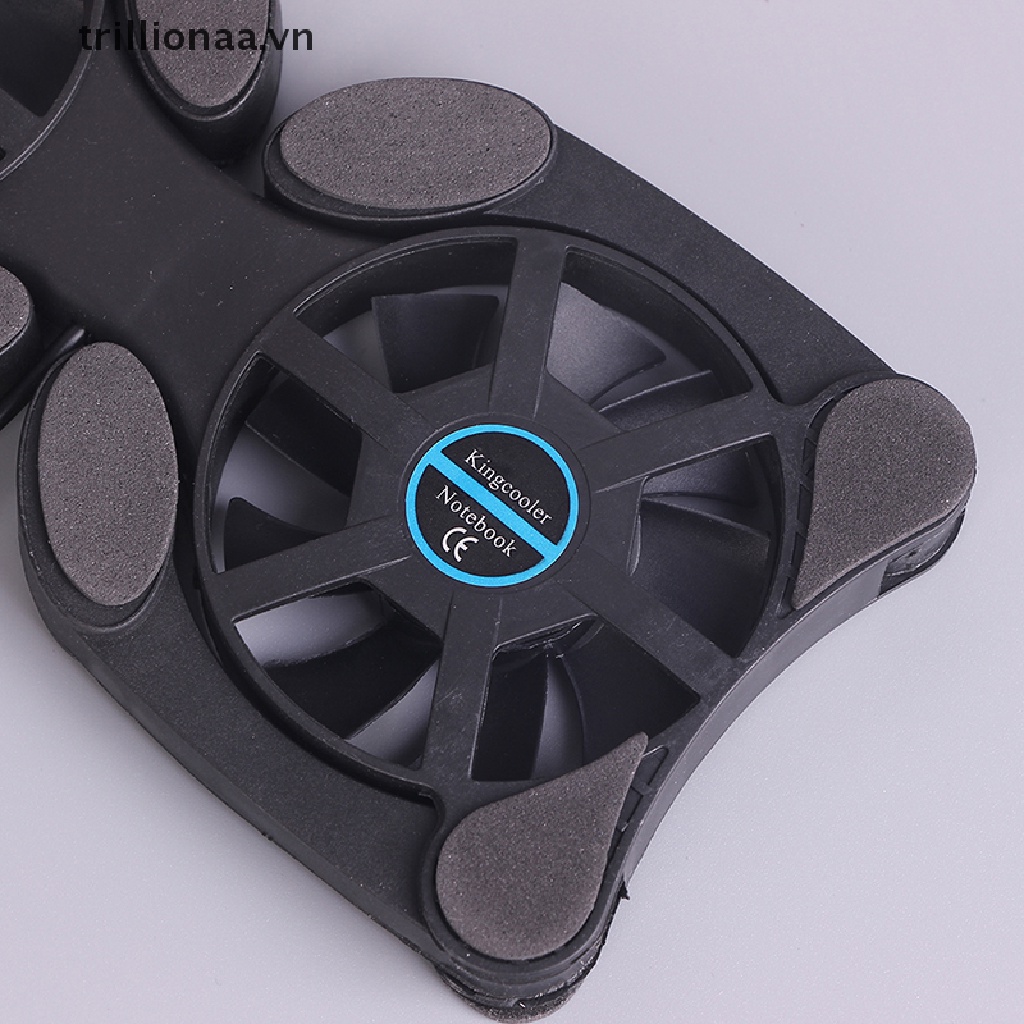 Quạt Tản Nhiệt mini 2 Quạt Tản Nhiệt 10 &quot;- 14&quot; Có Thể Gập Lại Cho Laptop