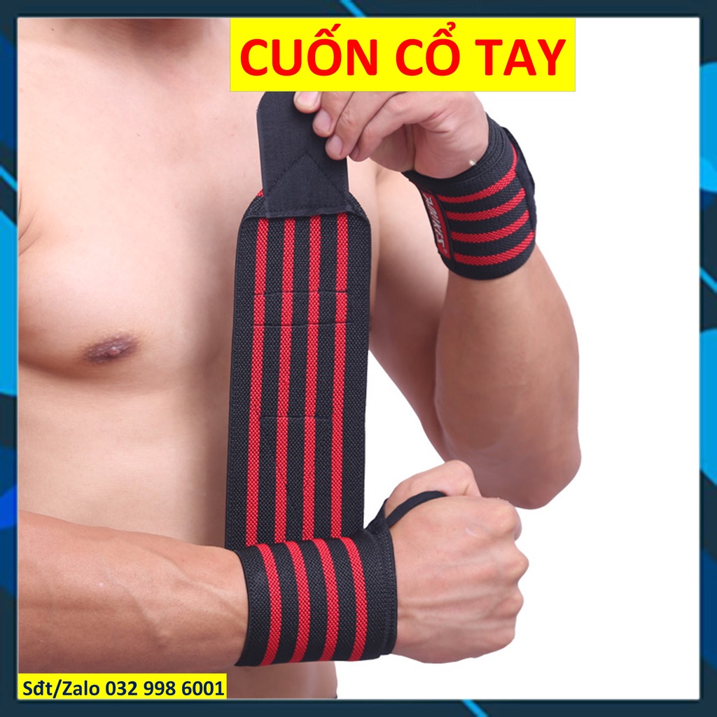 Dây quấn cổ tay tập GYM chính hãng Aolikes Băng cổ tay tập gym 1538 1540 1539 7936 7637 1030 ddcg