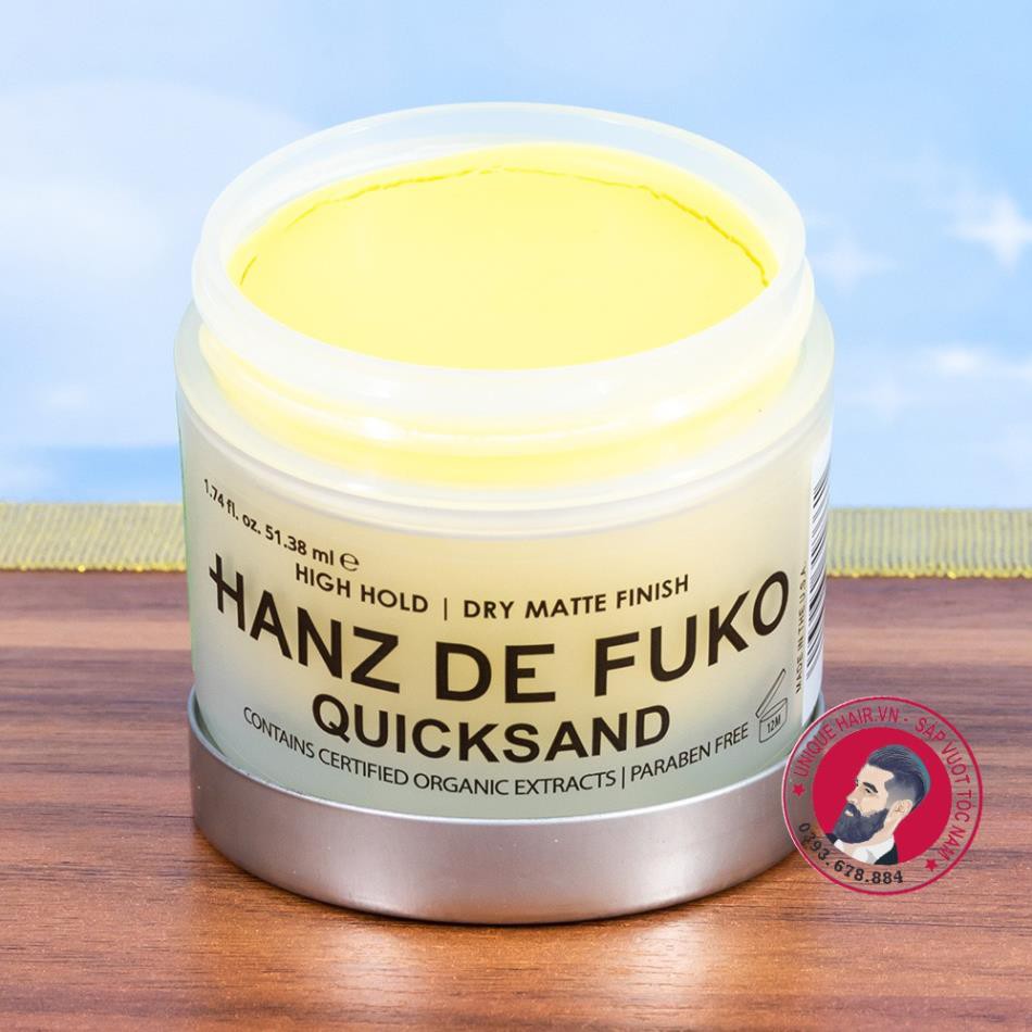 ✅[CHÍNH HÃNG STORE HÀ NỘI] Sáp vuốt tóc Hanz de fuko Quicksand + Tặng lược Chabao | RẺ VÔ ĐỊCH