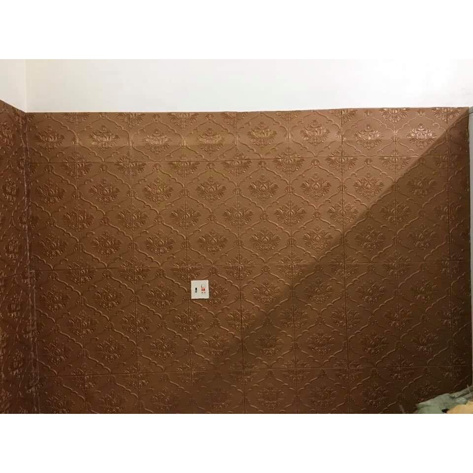 Xốp dán tường 3d Tân Cổ điển 7 dày, đẹp, giá rẻ KT 70x70 | BigBuy360 - bigbuy360.vn
