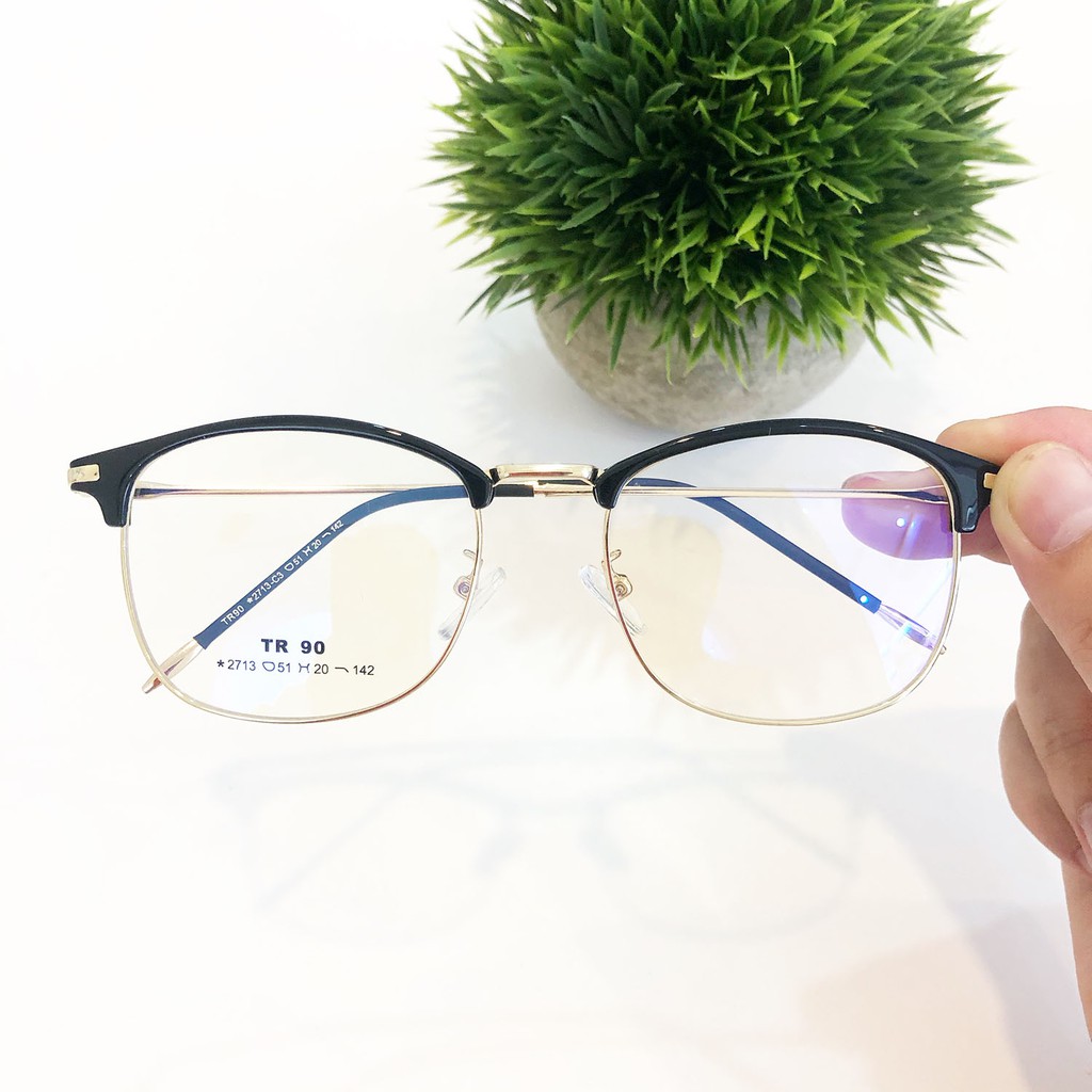 Gọng Kính Cận chữ nhật Vintage chất kiệu kim loại thanh mảnh Lani 2713 - Lắp Kính Mắt Theo Yêu Cầu | BigBuy360 - bigbuy360.vn