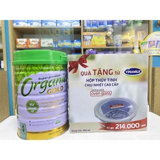 LON 850G SỐ 4 MẪU MỚI SỮA CÔNG THỨC VINAMILK ORGANIC GOLD