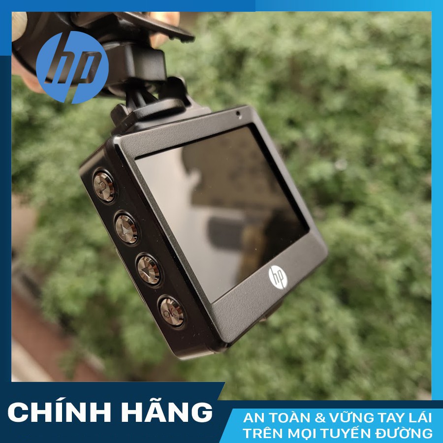 Camera hành trình ô tô HP F550G  GPS + thẻ nhớ 32GB Class 10