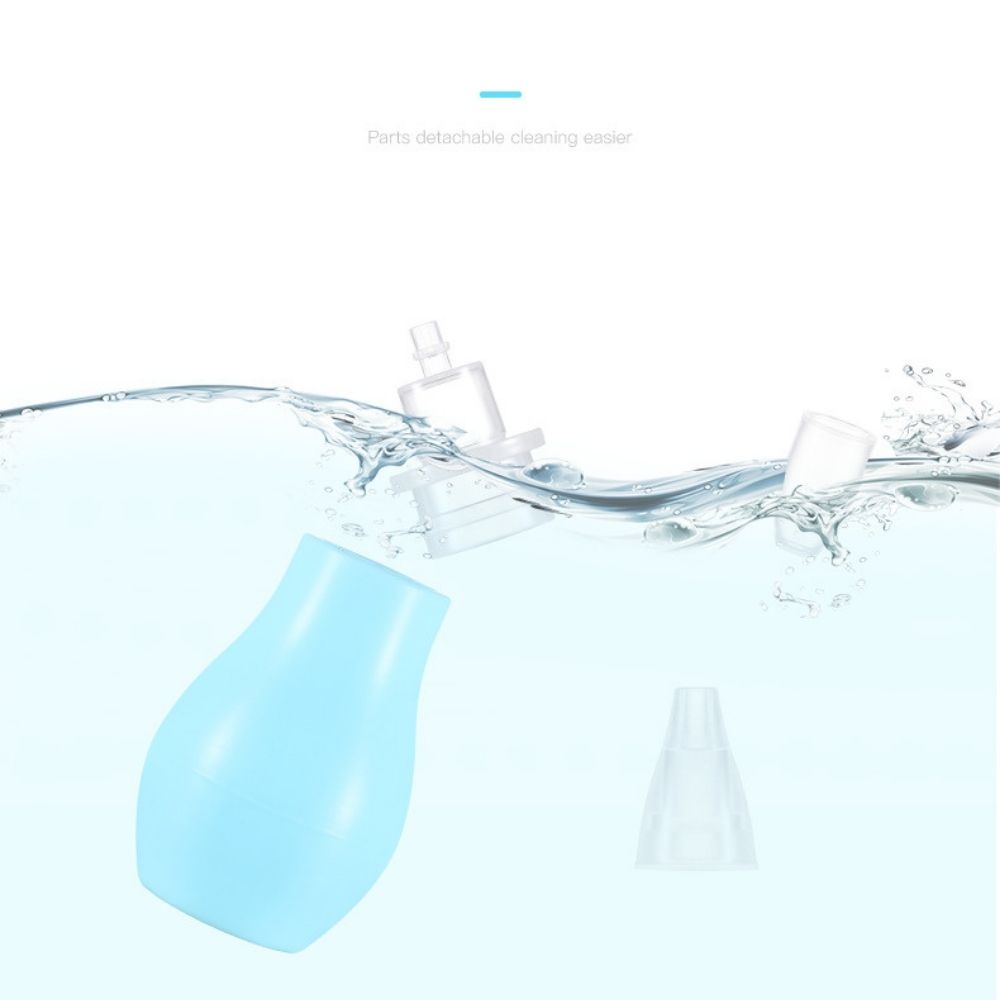 [Cho bé] Ống hút mũi, rửa mũi bóp tay silicon