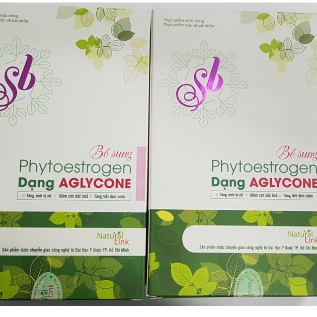 Viên uống mầm đậu nành SB - Viên Nang SB Bổ Sung Phytoestrogen Dạng Aglycone 30 Viên