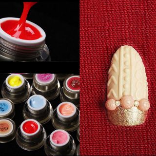 SET GEL VẼ NỔI 12 MÀU (PK Nail)