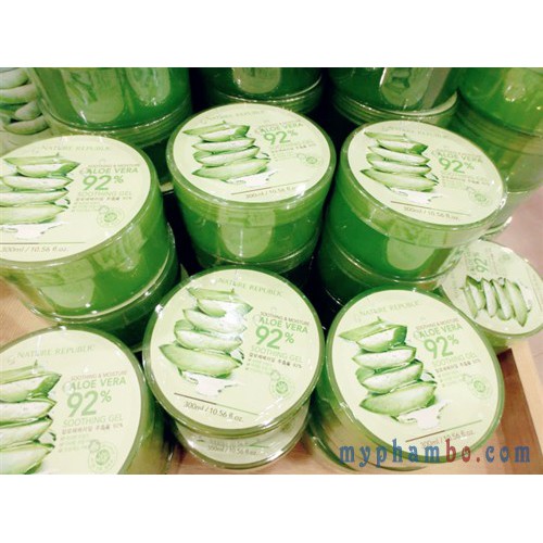 gel lô hội đa năng aloe vera nature republic 92 – Hàn quốc