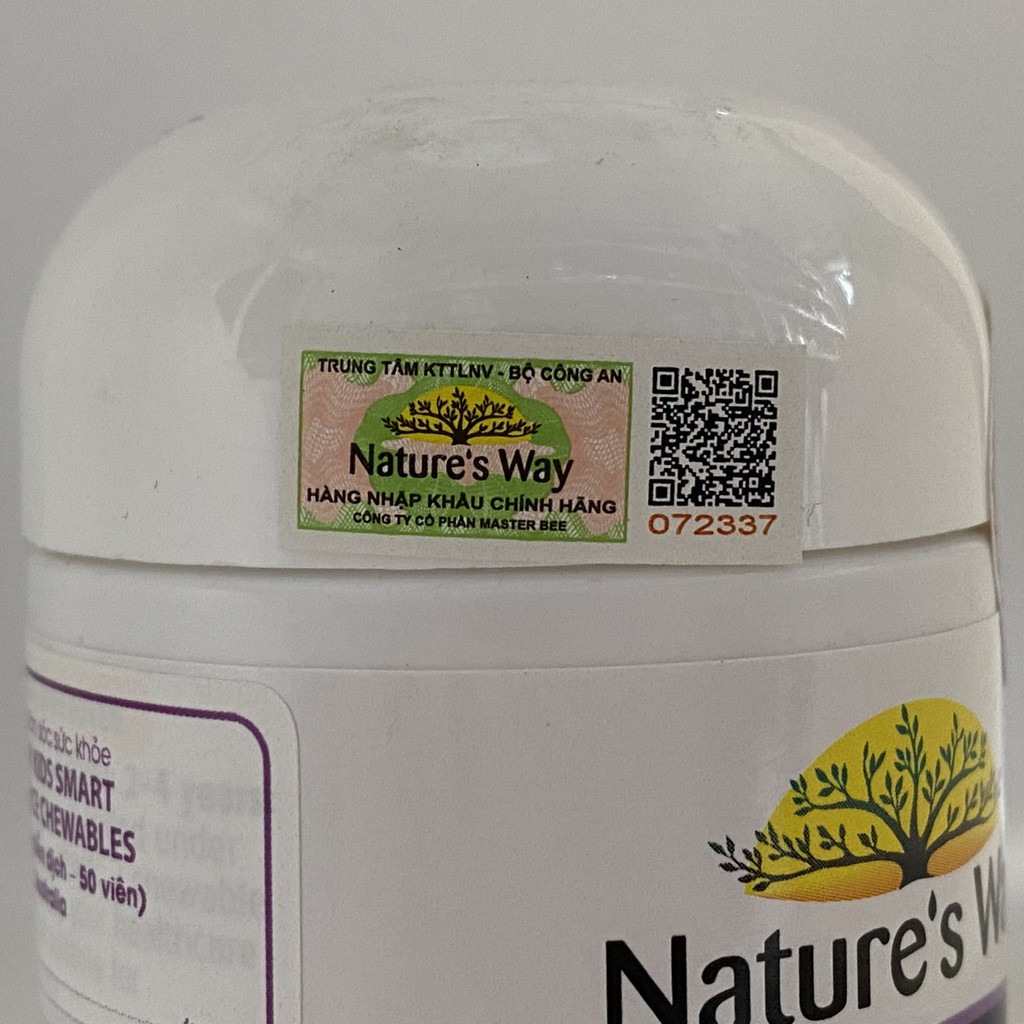 Nature's Way Kid Smart Immune lọ 50 viên - hỗ trợ tăng cường miễn dịch cho bé