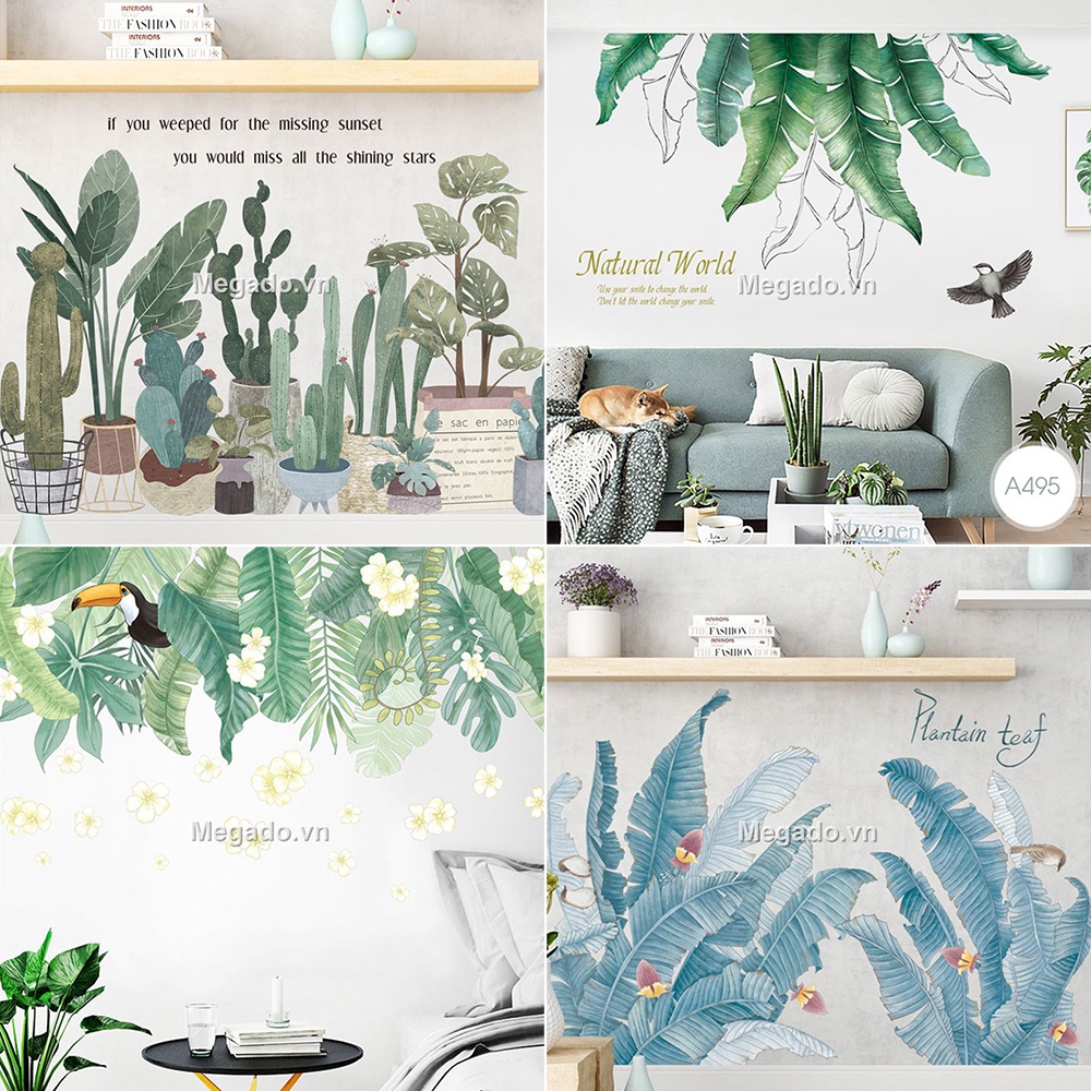 Decal trang trí dán tường [D10-1014]