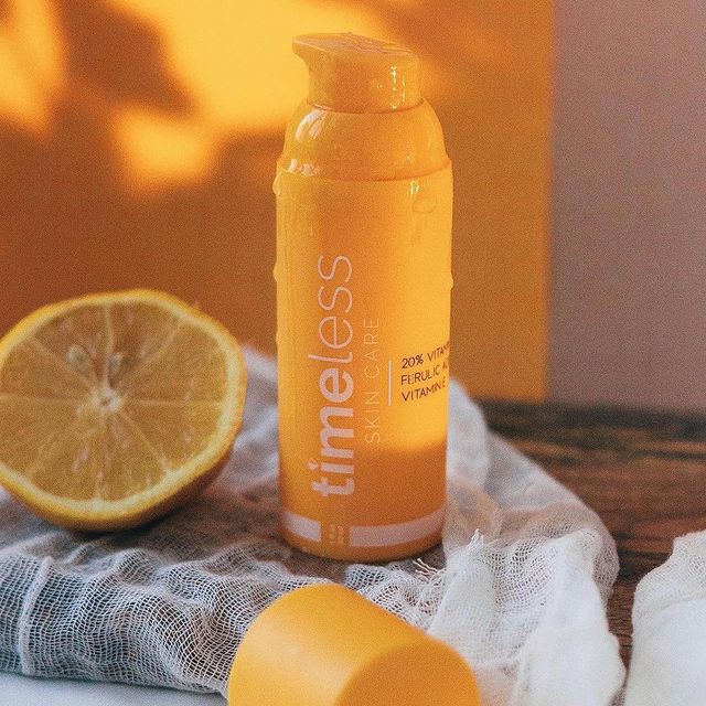 Serum Giảm Thâm Sáng Da Timeless 20% Vitamin C + Vitamin E + Ferulic Acid