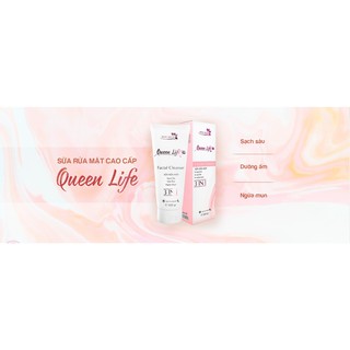 Sữa rửa mặt cao cấp Queen Life