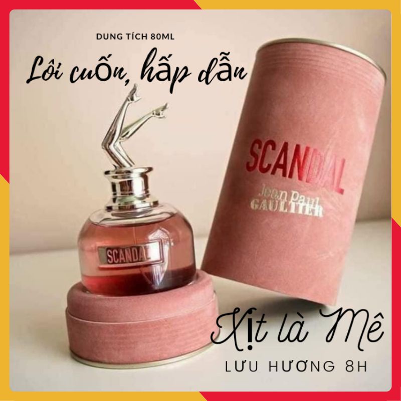 Nước Hoa Nữ Scandal 80ml Hương Thơm Ngọt Ngào, Quyến Rũ Thơm Lâu 12h | BigBuy360 - bigbuy360.vn