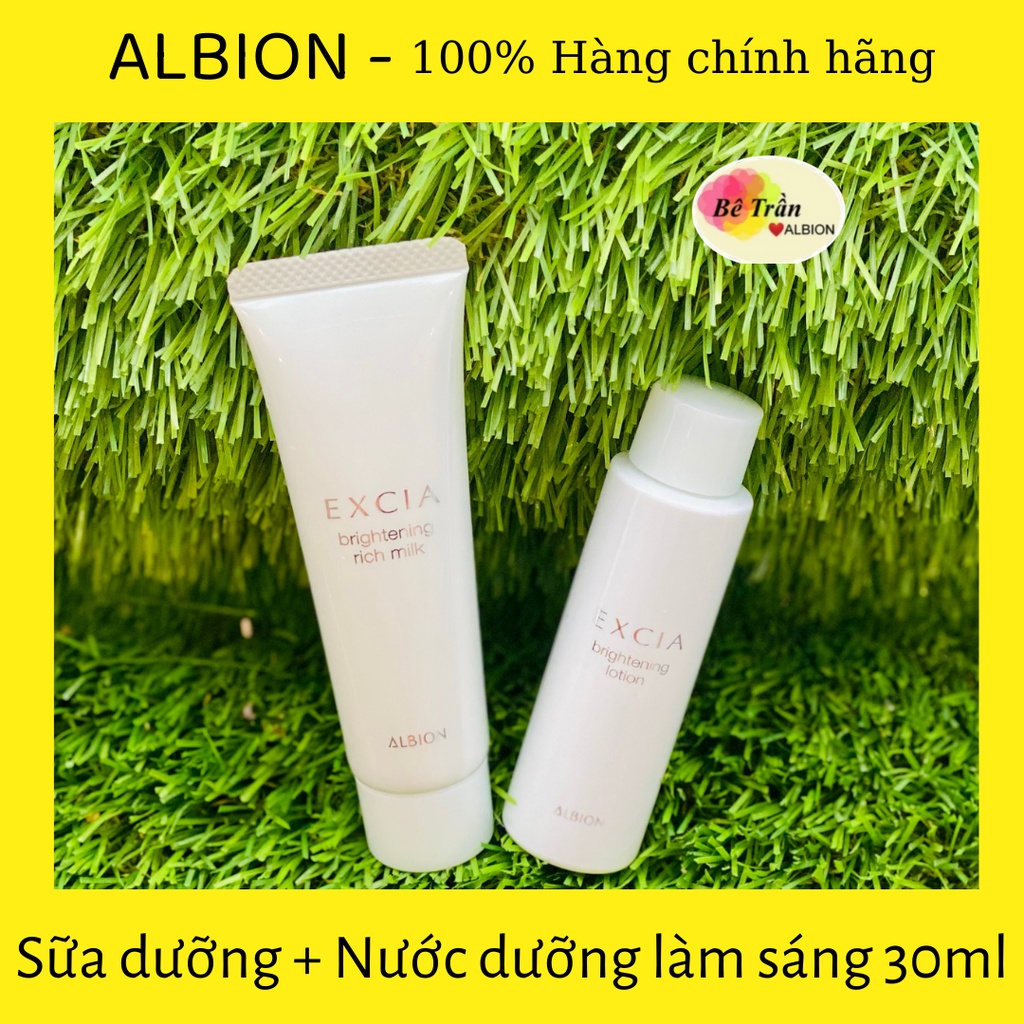 Sữa dưỡng, nước dưỡng làm sáng, chống lão hoá vượt bậc dòng Excia cao cấp Brightening/Renew