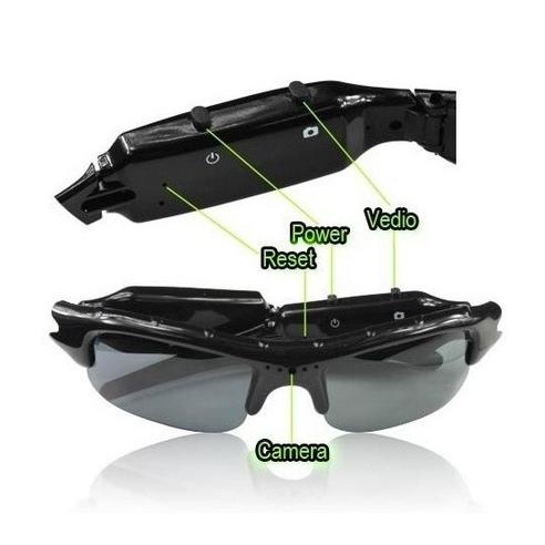 Kính Mát Có Camera Gián Điệp
