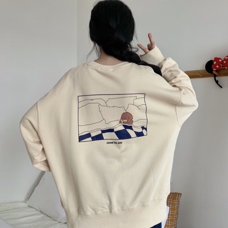 Áo Sweater Unisex SLEEPY [ FREESHIP ] form nam nữ unisex ❤️ Jaystoree ❤️