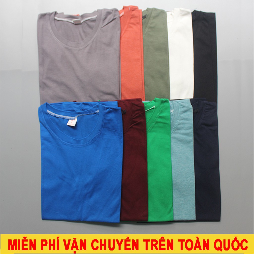 Áo Thun Cotton Nam Trơn - Bình Dân | BigBuy360 - bigbuy360.vn