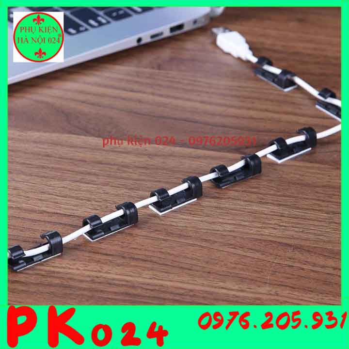 Bộ 20 Nút Cố Định Cáp Sạc Dây Điện Chống Đứt Gẫy Trên Xe, Bàn Làm Việc