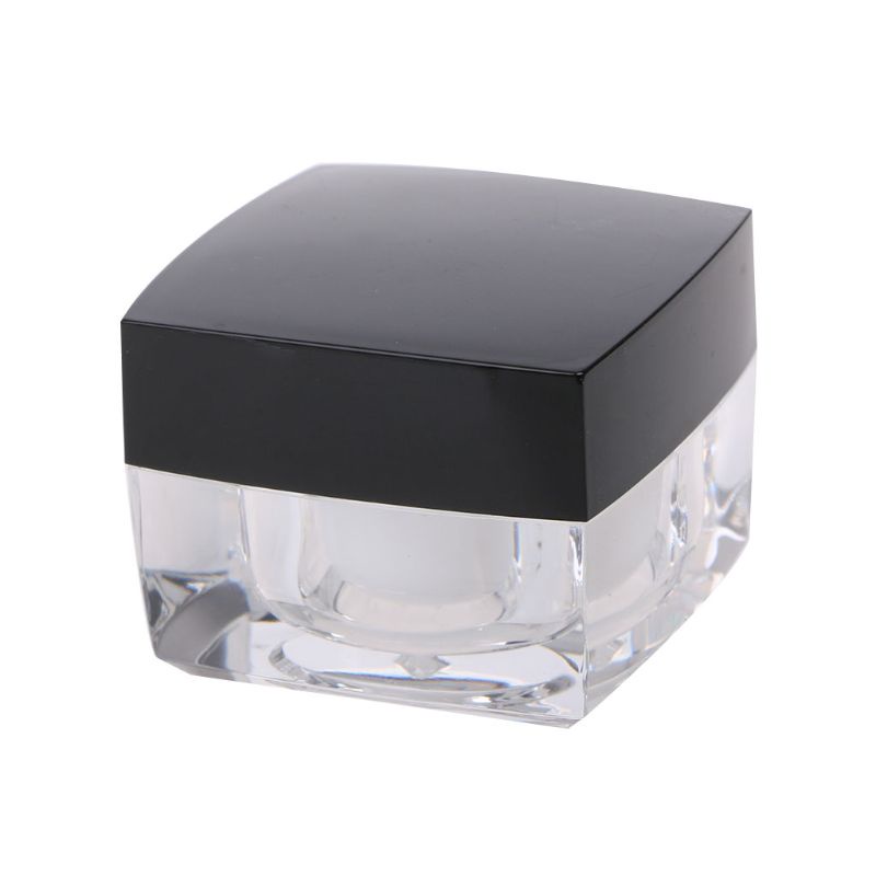 Hũ Rỗng Hình Vuông Nhỏ Đựng Mỹ Phẩm Son Môi Phấn Mắt Đa Năng