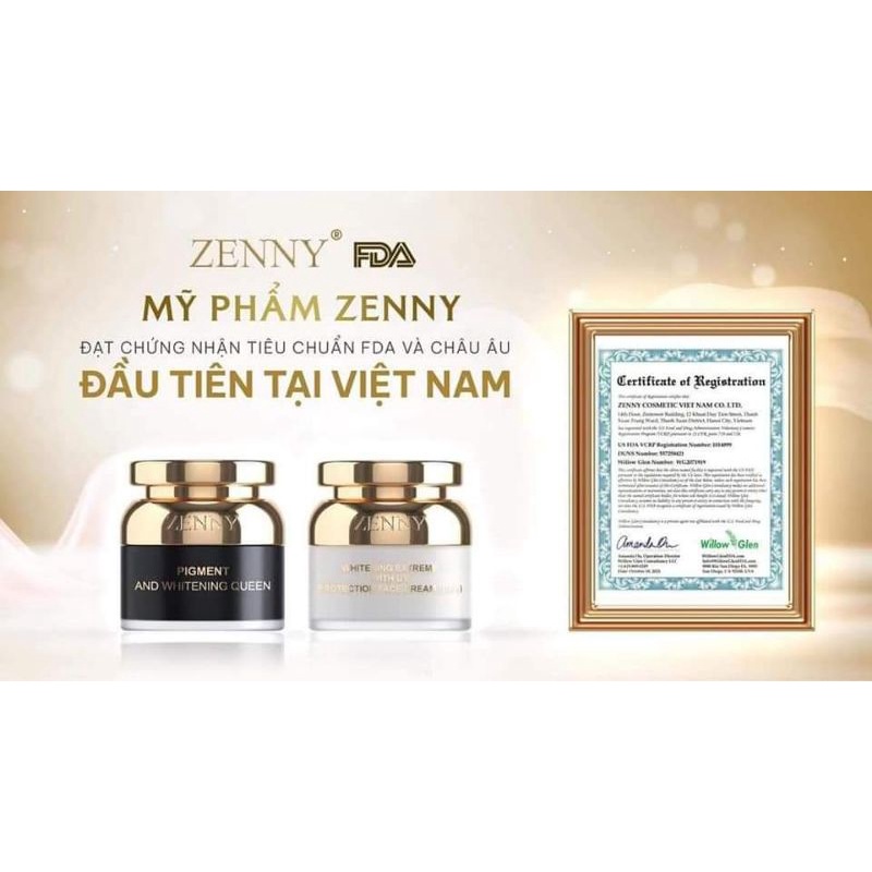 Kem Ngày Zenny Platinum Tặng Kèm 1 Son Môi