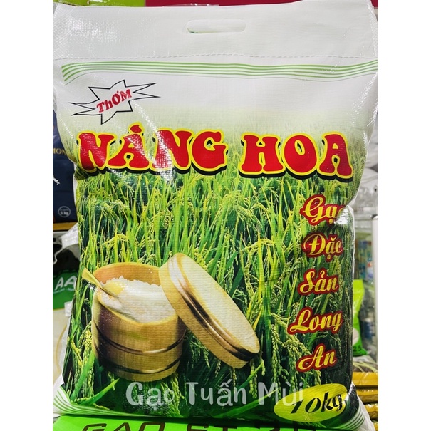 Gạo Nàng Hoa Dẻo Thơm (Bao 10ký)